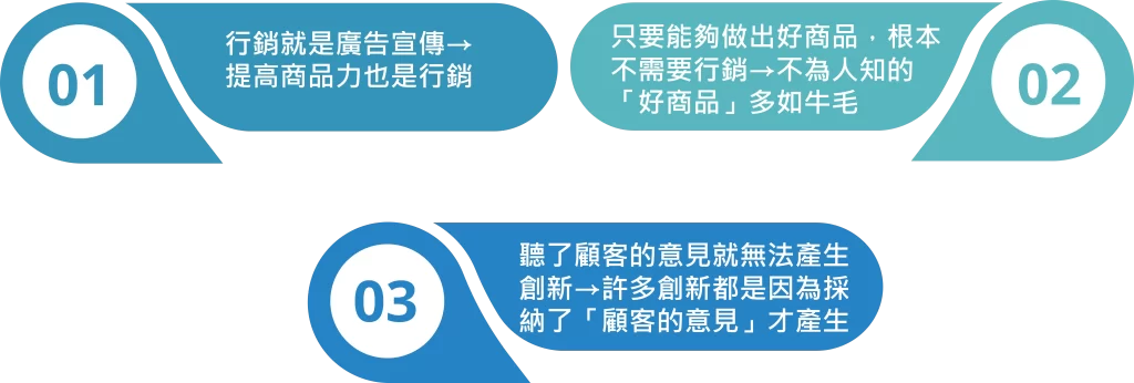 我用行銷思維成為搶手的人才-行銷三誤解